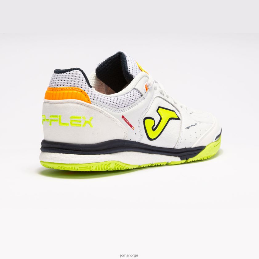 nei Joma futsalsko top flex rebound 23 innendørs hvit lime FBD0T0108