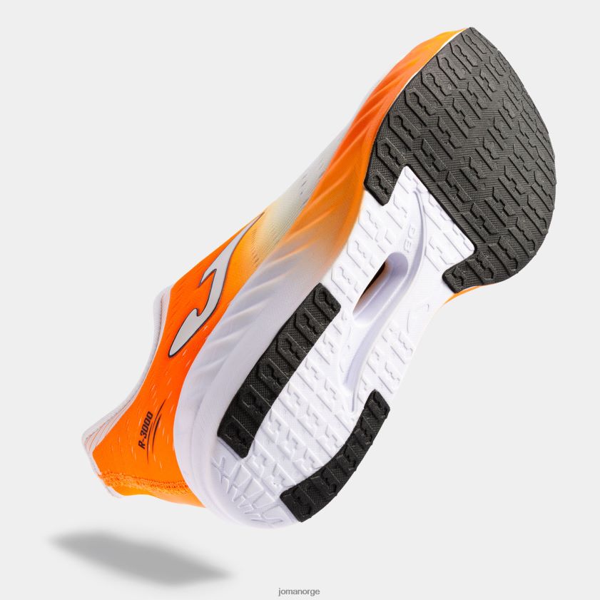 nei Joma joggesko r.3000 22 hvit oransje FBD0T0692