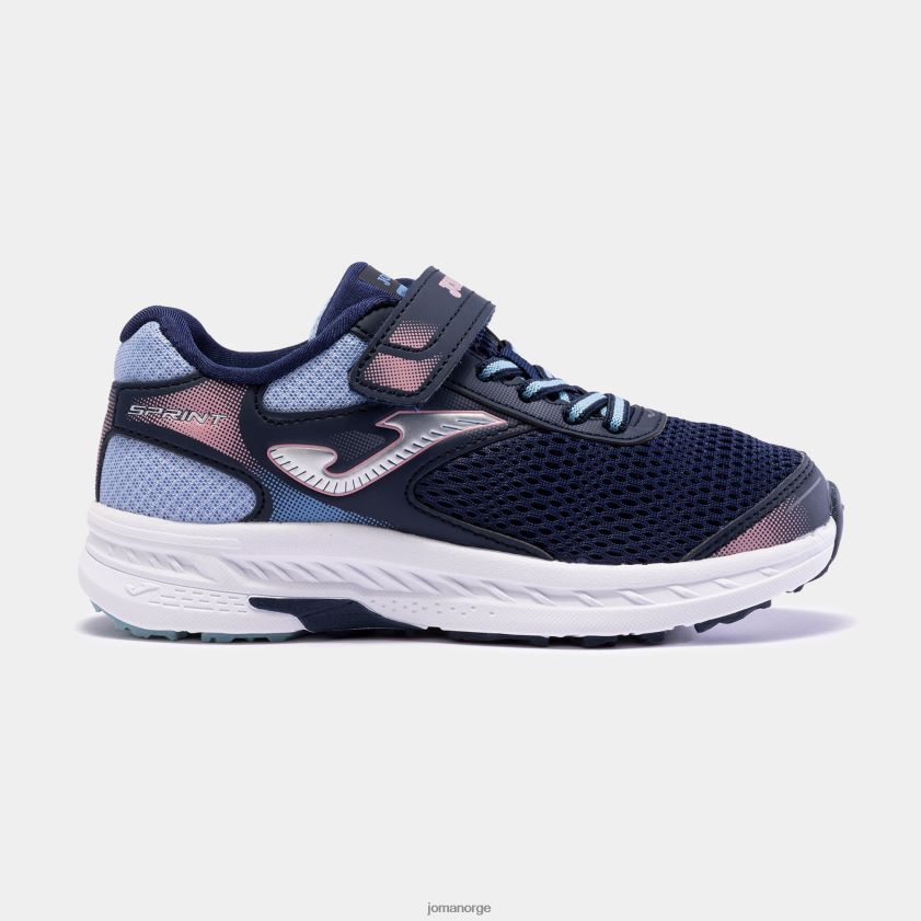 nei Joma løpesko j.sprint jr 23 junior marineblå himmelblå FBD0T04382