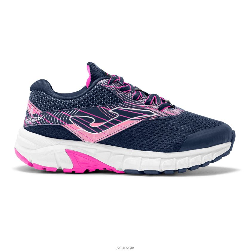 nei Joma løpesko j.victory jr 23 junior marineblå rosa FBD0T02701