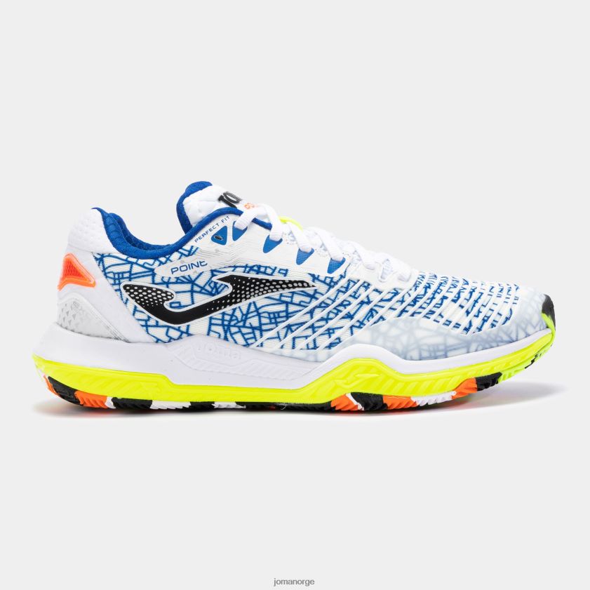 nei Joma sko punkt 22 leire hvit FBD0T01416