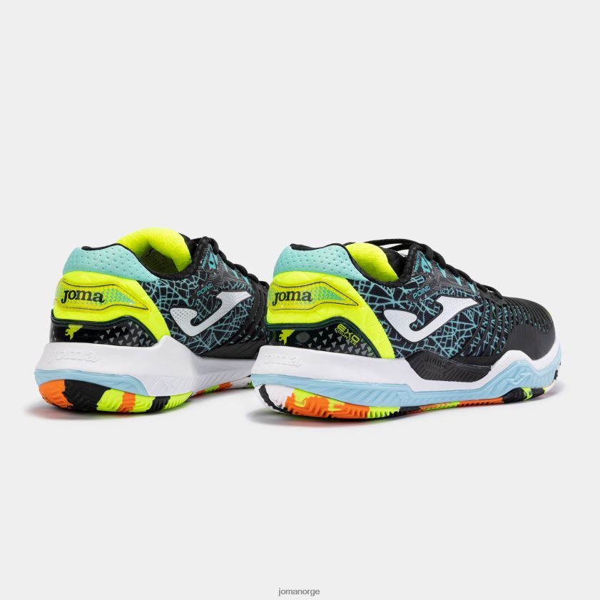 nei Joma sko punkt 22 leire svart mx grønn FBD0T02491
