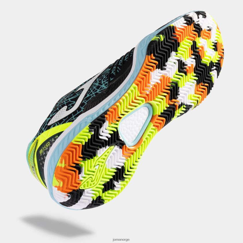 nei Joma sko punkt 22 leire svart mx grønn FBD0T02491
