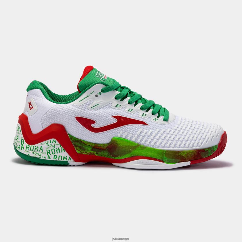 nei Joma sko t.ace 23 rome leire hvit rød FBD0T0115