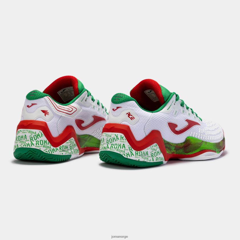 nei Joma sko t.ace 23 rome leire hvit rød FBD0T0115