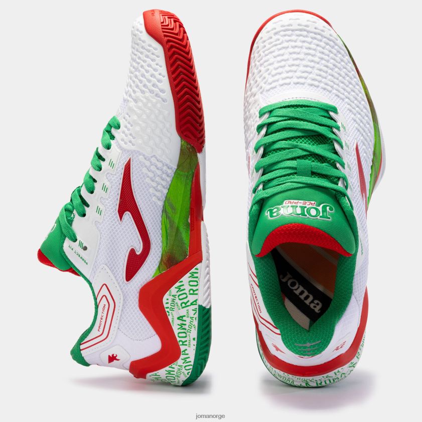 nei Joma sko t.ace 23 rome leire hvit rød FBD0T0115