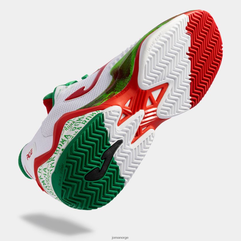 nei Joma sko t.ace 23 rome leire hvit rød FBD0T0115