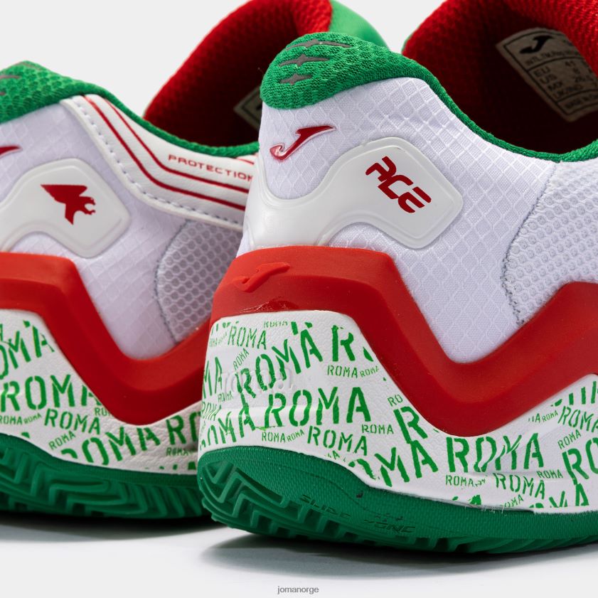 nei Joma sko t.ace 23 rome leire hvit rød FBD0T0115