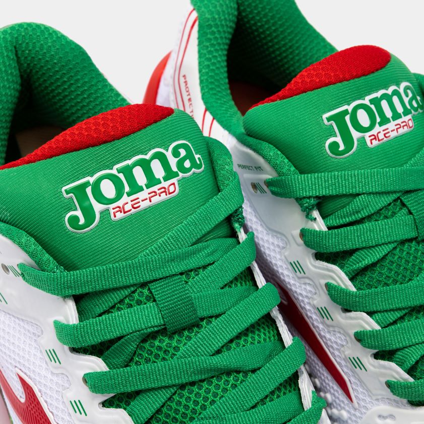 nei Joma sko t.ace 23 rome leire hvit rød FBD0T0115
