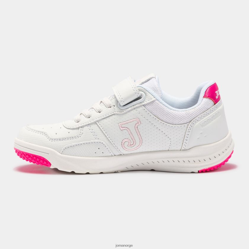 nei Joma fritidssko harvard 22 junior hvit fuchsia FBD0T04123