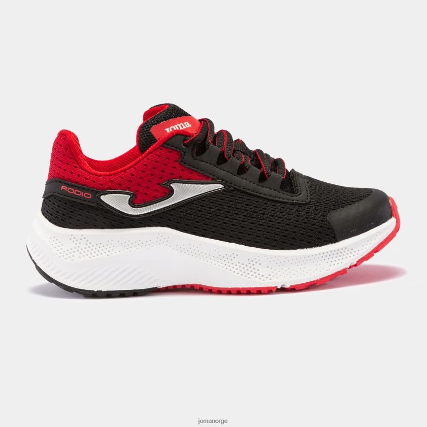 nei Joma fritidssko rodio jr 23 junior svart, rød FBD0T04099
