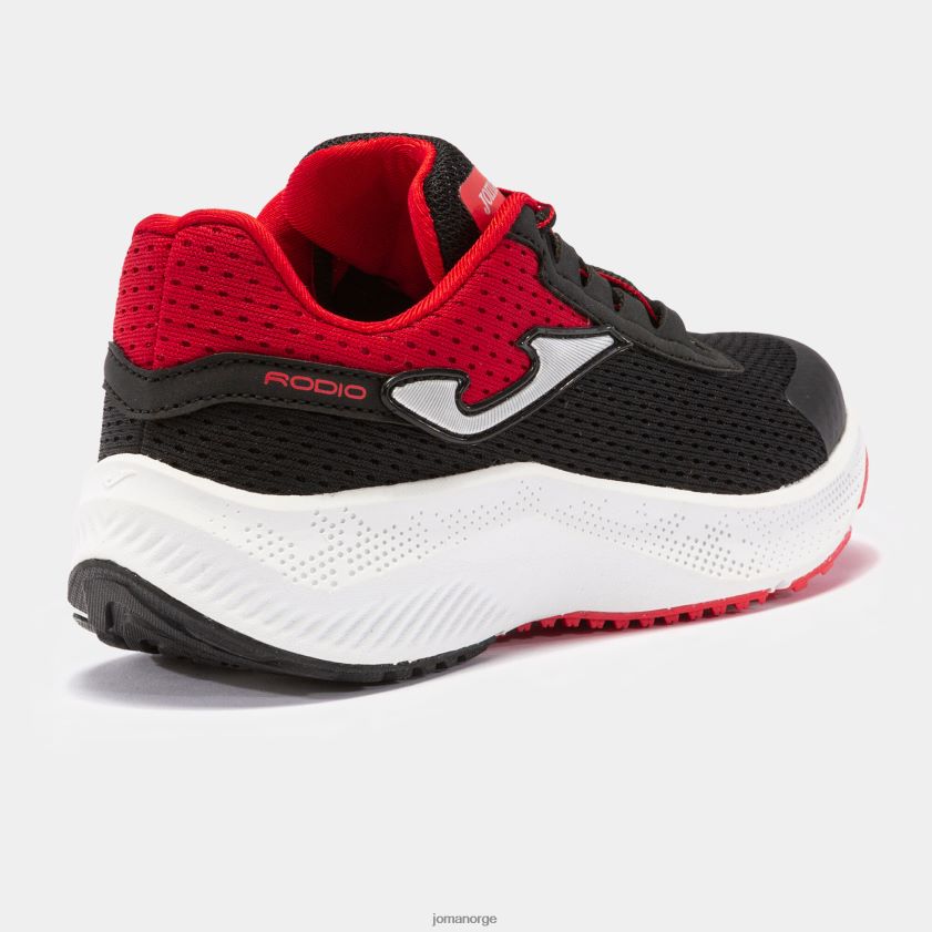 nei Joma fritidssko rodio jr 23 junior svart, rød FBD0T04099