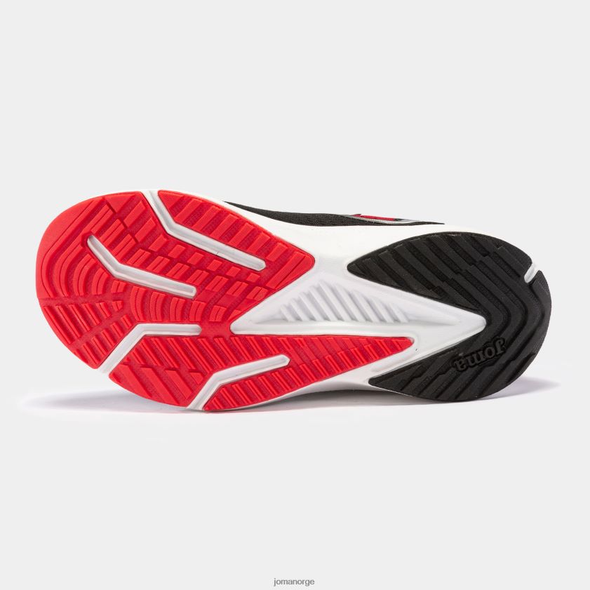 nei Joma fritidssko rodio jr 23 junior svart, rød FBD0T04099