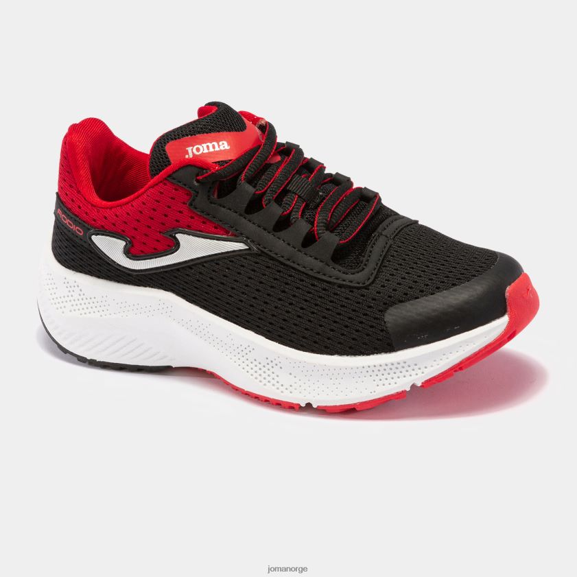 nei Joma fritidssko rodio jr 23 junior svart, rød FBD0T04099
