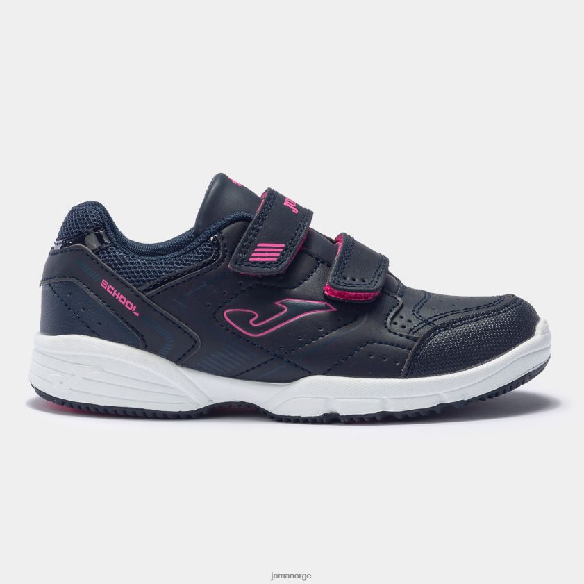 nei Joma fritidssko skole 22 junior marineblå fuchsia FBD0T02763