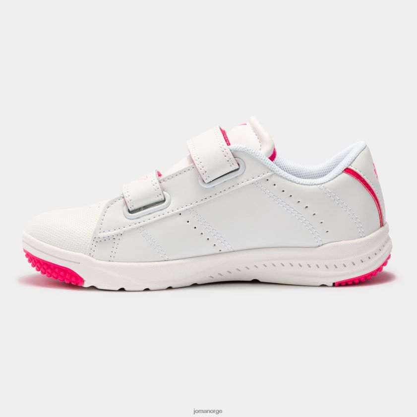 nei Joma fritidssko spille 22 junior hvit fuchsia FBD0T04079