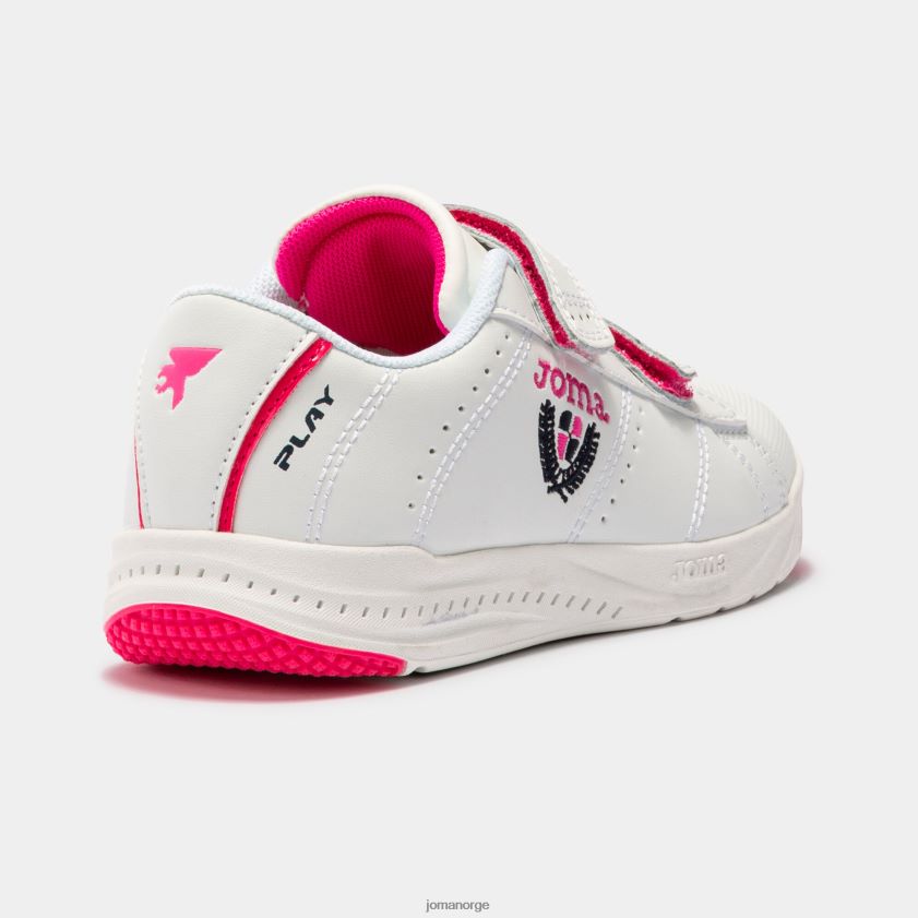 nei Joma fritidssko spille 22 junior hvit fuchsia FBD0T04079