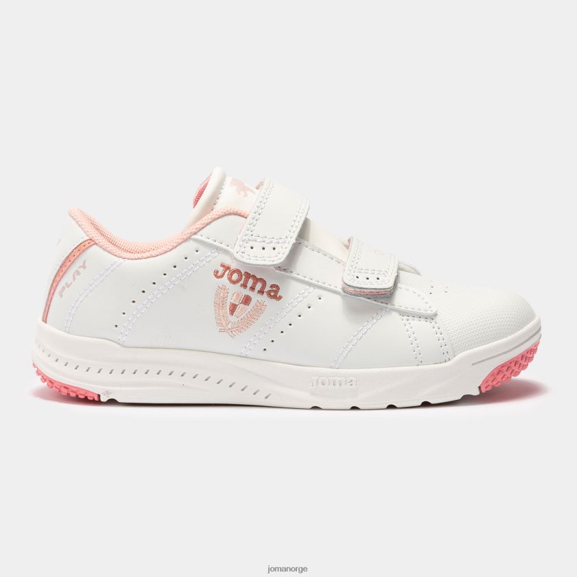 nei Joma fritidssko spille 22 junior hvit rosa FBD0T02815