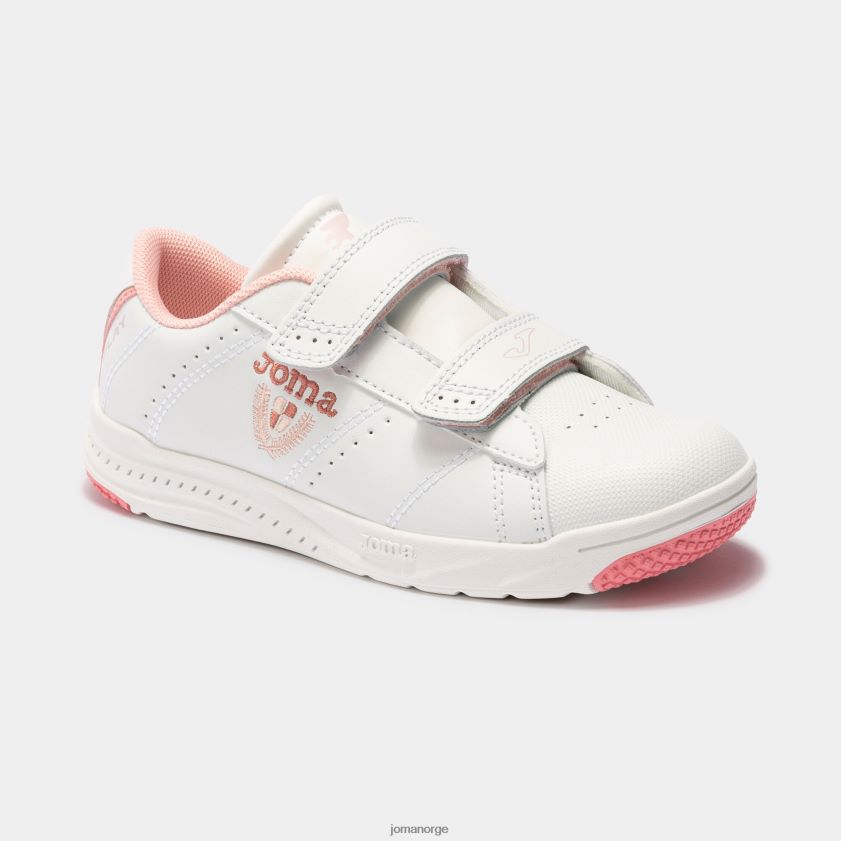 nei Joma fritidssko spille 22 junior hvit rosa FBD0T02815