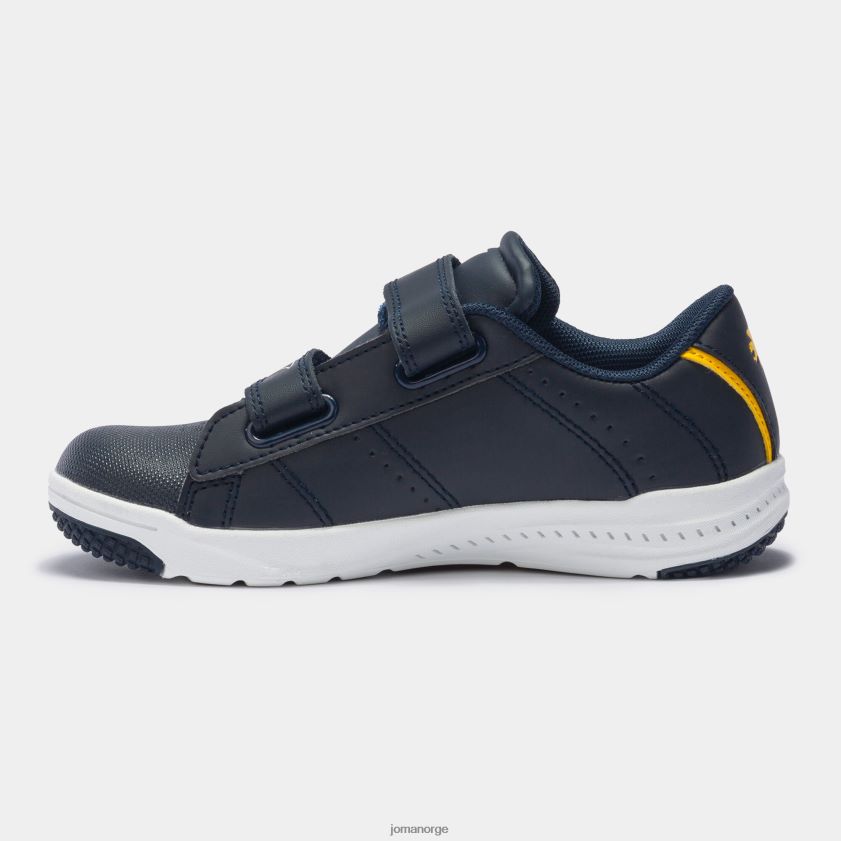 nei Joma fritidssko spille 22 junior marineblå fluorescerende safran FBD0T02781