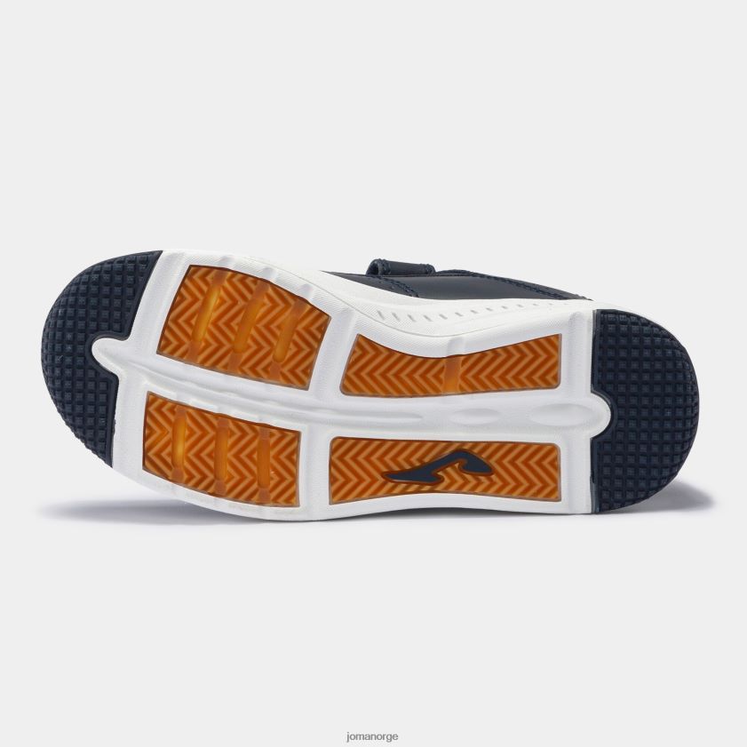 nei Joma fritidssko spille 22 junior marineblå fluorescerende safran FBD0T02781