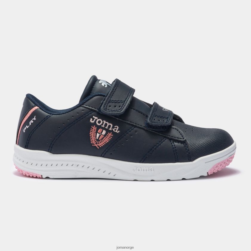 nei Joma fritidssko spille 22 junior marineblå rosa FBD0T02800