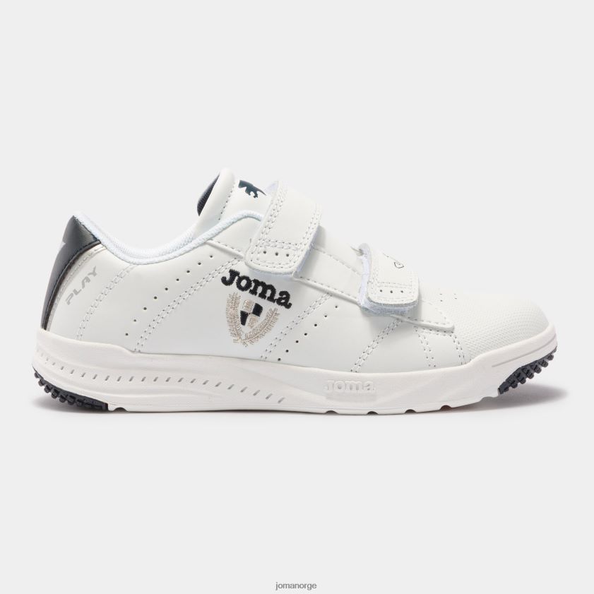 nei Joma fritidssko spiller 21 junior hvit marineblå FBD0T04098