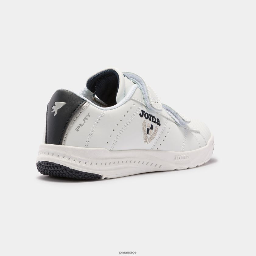 nei Joma fritidssko spiller 21 junior hvit marineblå FBD0T04098