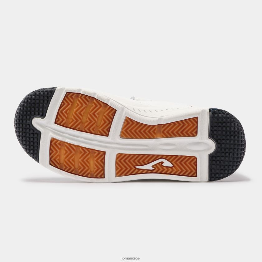 nei Joma fritidssko spiller 21 junior hvit marineblå FBD0T04098