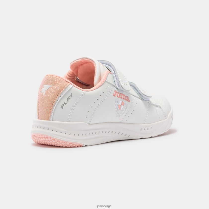 nei Joma fritidssko spiller 21 junior hvit rosa FBD0T04240
