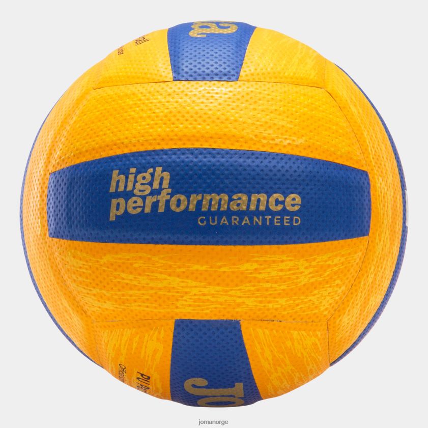 nei Joma volleyball ball høy ytelse gul kongeblå FBD0T03394