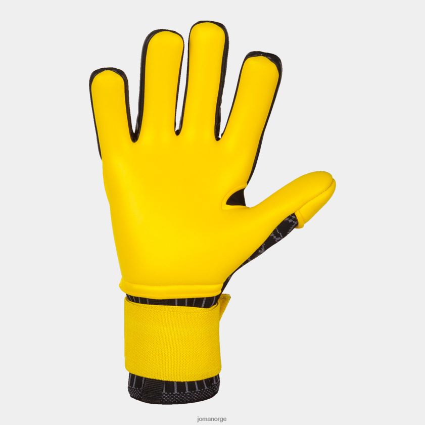 nei Joma fotball keeperhansker område 360 fluorescerende gul svart FBD0T03727