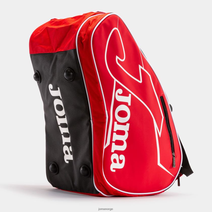 nei Joma padel racket bag gull pro rød FBD0T03941