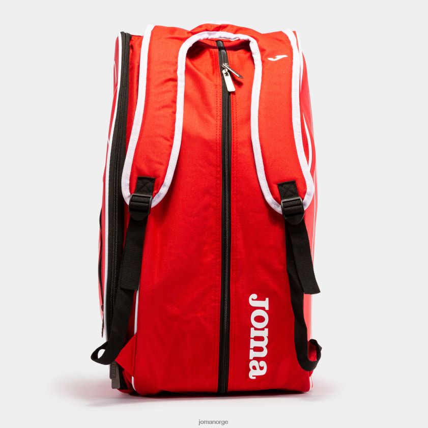 nei Joma padel racket bag gull pro rød FBD0T03941