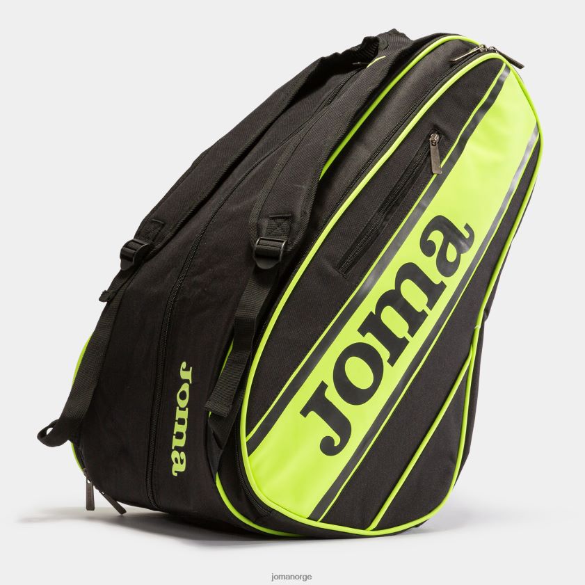 nei Joma padel racket bag gull pro svart grønn FBD0T0379