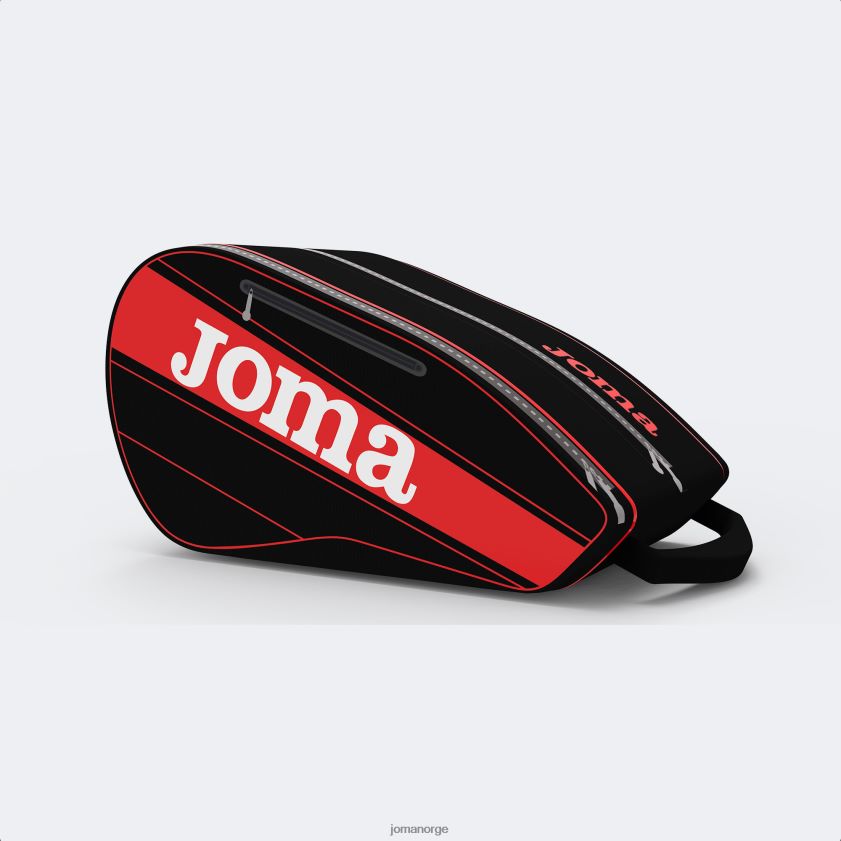 nei Joma padel racket bag gull pro svart, rød FBD0T0863