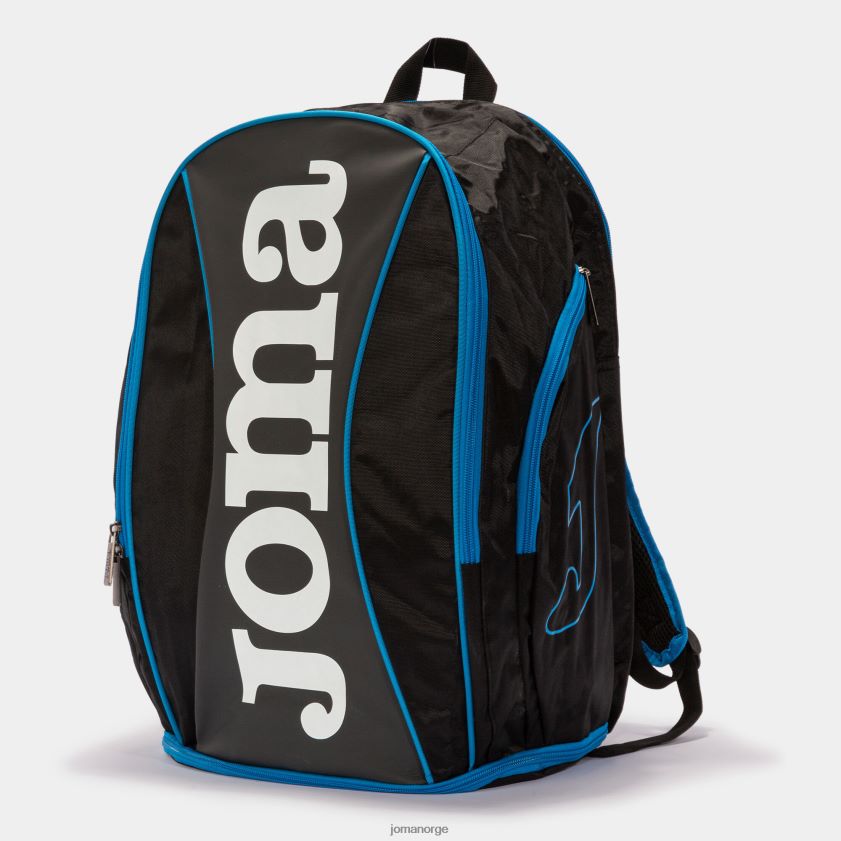 nei Joma ryggsekk-skopose åpen svart blå FBD0T0363