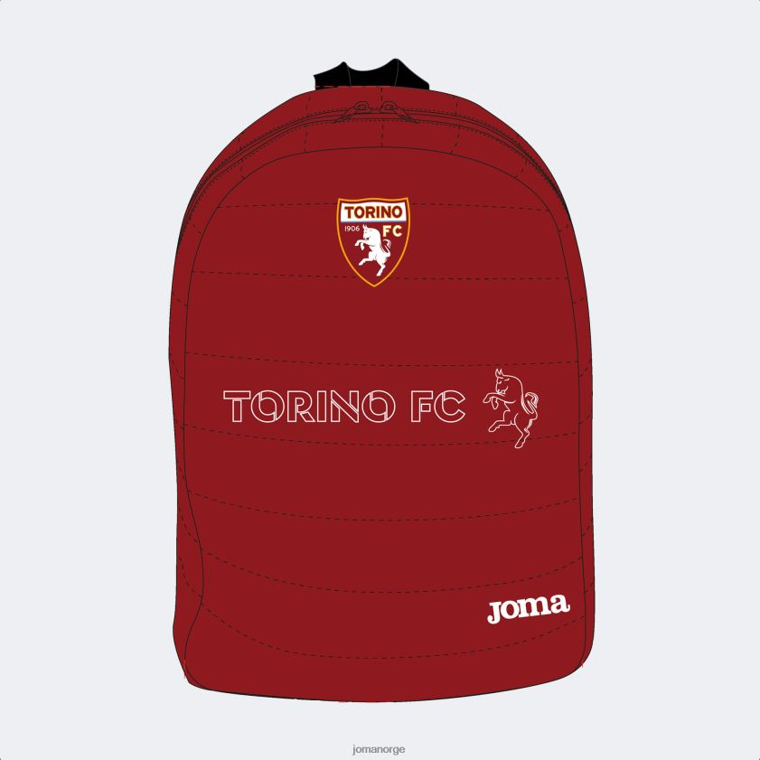 nei Joma ryggsekk-skoveske torino 20/21 burgunder FBD0T0615