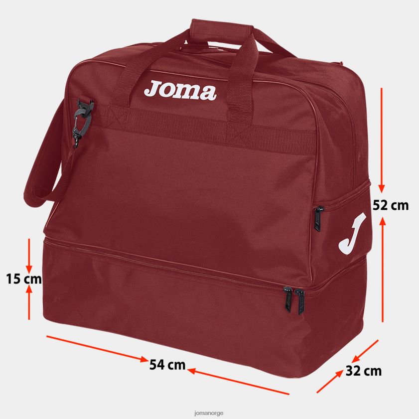 nei Joma sportsbag ekstra-grande trening iii burgunder FBD0T03799