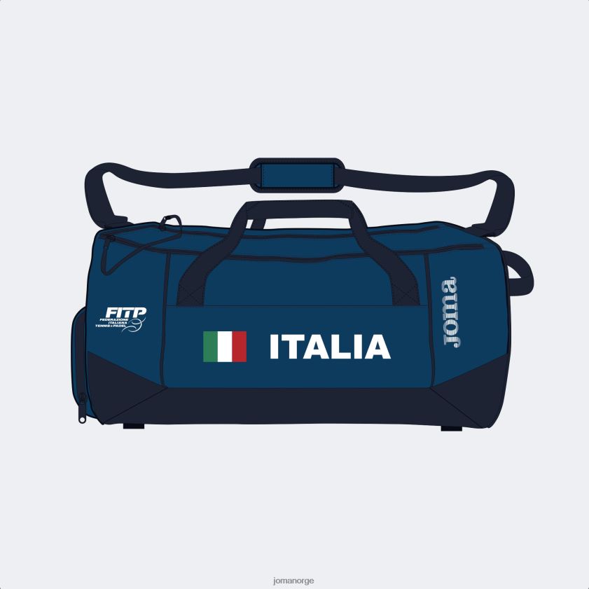 nei Joma sportsbag italiensk tennis- og padelforbund marineblå FBD0T0845