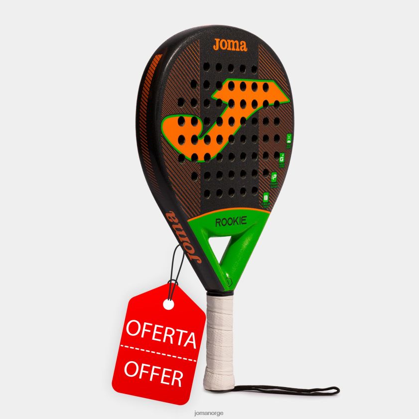 nei Joma padel racket rookie svart oransje FBD0T02392
