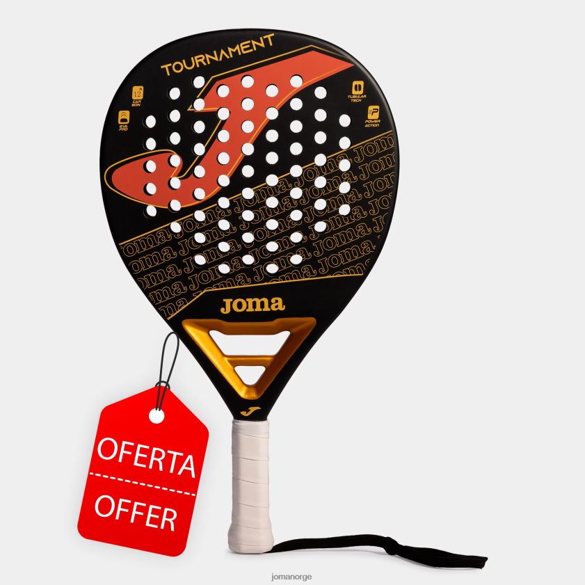 nei Joma padell racket turnering svart gull rød FBD0T0121