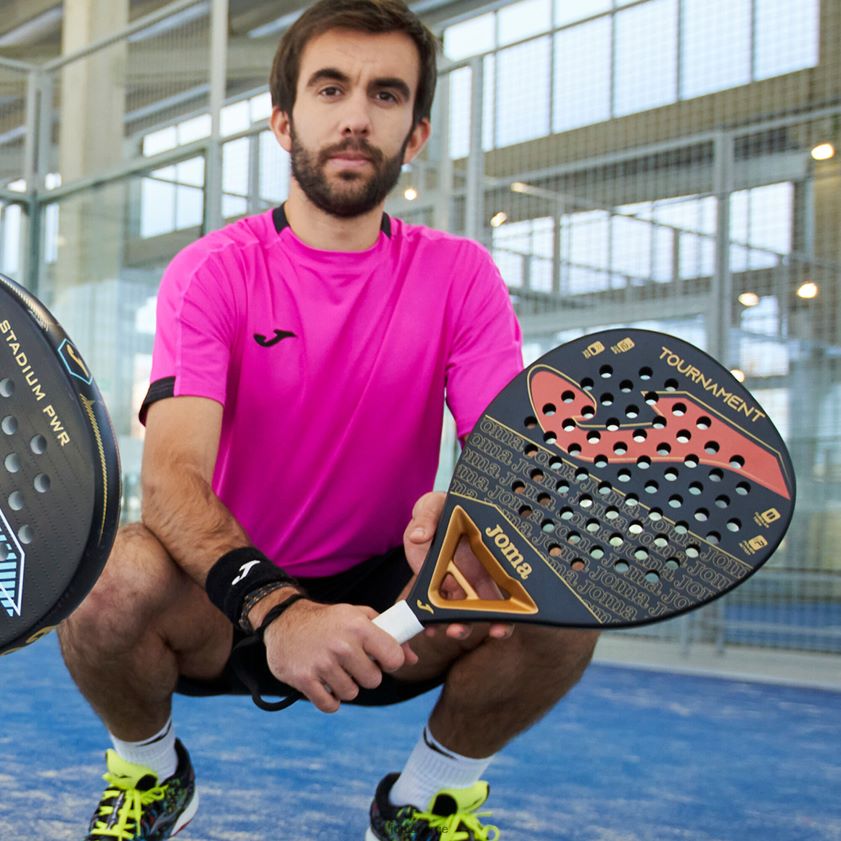 nei Joma padell racket turnering svart gull rød FBD0T0121