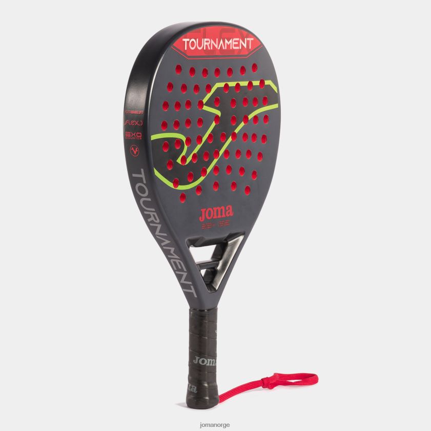 nei Joma padell racket turnering svart, rød FBD0T0116