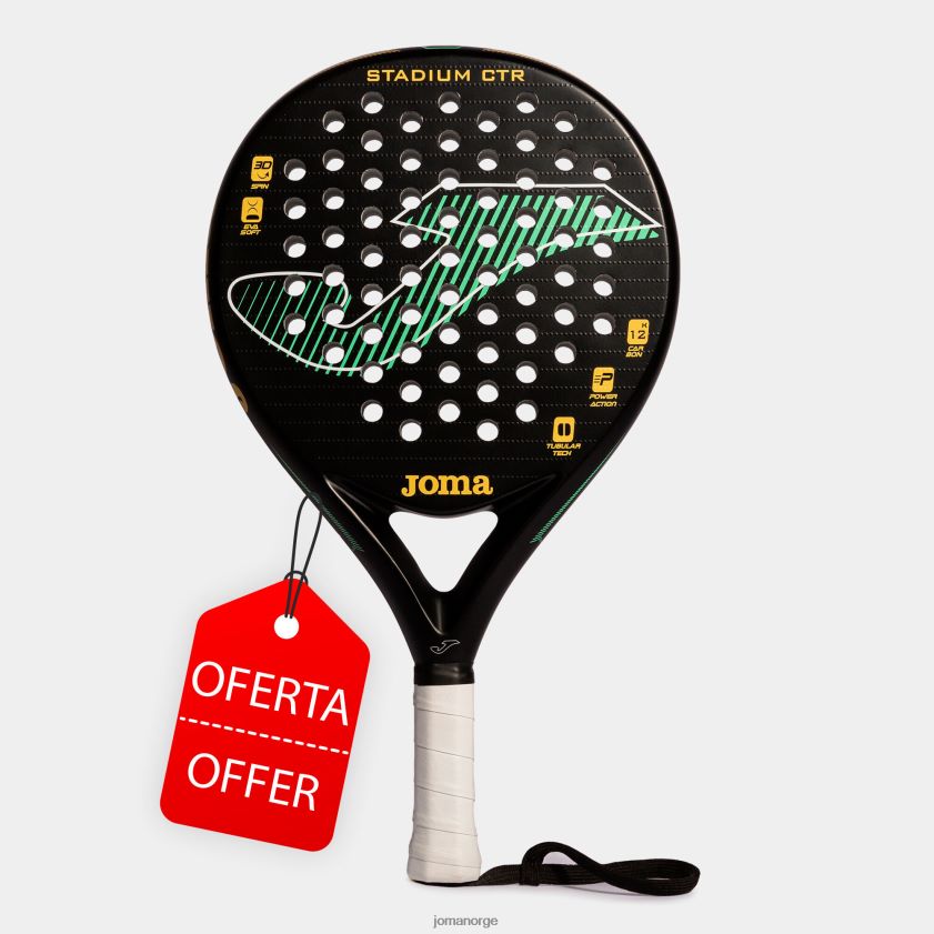 nei Joma padelracket stadion ctr svart grønn FBD0T02386